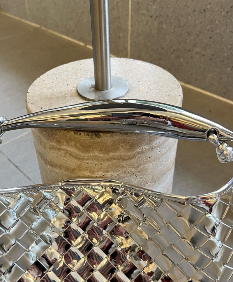 Bottega Veneta Sardine Silver